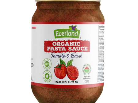 Everland Tomato Basil Organic Pasta Sauce - 739ml Sale