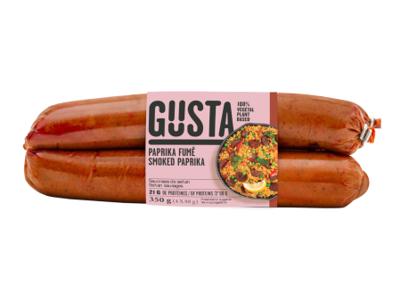 Gusta Smoked Paprika Sausages - 350g Sale