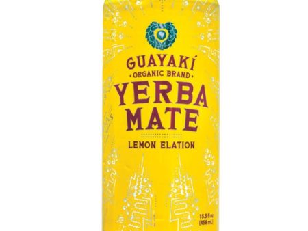 Guayaki Yerba Mate Lemon Elation Can - 458ml on Sale