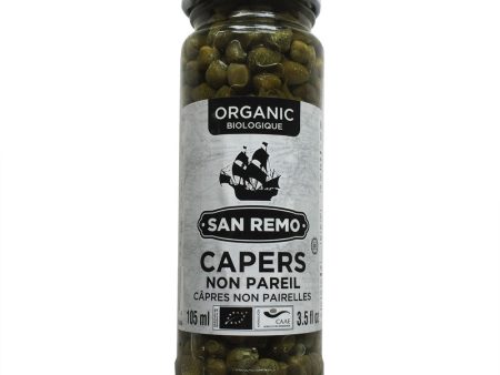 San Remo Organic Capers - 105ml Sale