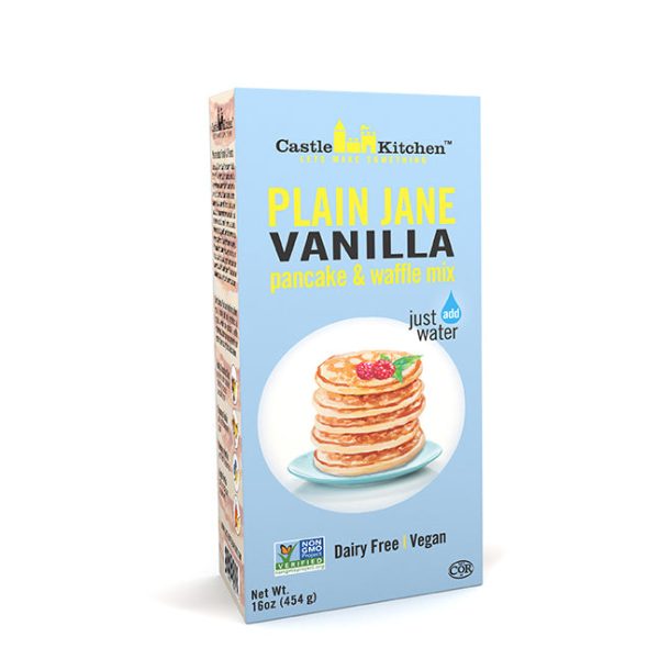 Castle Kitchen Plain Jane Vanilla Pancake Mix - 454g Cheap