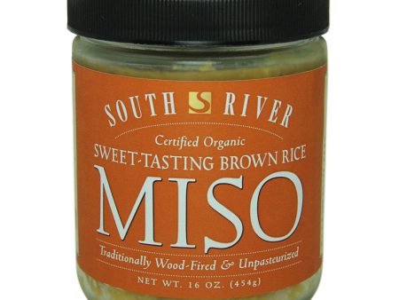 South River Sweet Tasting Brown Rice Miso - 454g For Cheap