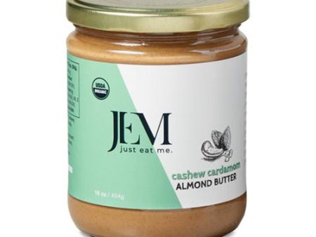 Jem Cashew Cardamom Sprouted Almond Butter - Multiple Sizes For Discount