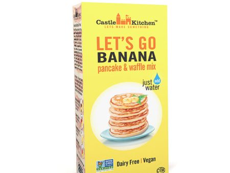 Castle Kitchen Let s Go Banana Pancake Mix - 454g For Sale