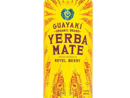 Guayaki Yerba Mate Revel Berry Can - 458ml Discount