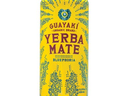 Guayaki Yerba Mate Bluephoria Can - 458ml Hot on Sale