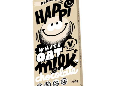 Happi Oat Milk White Chocolate - 80g Hot on Sale