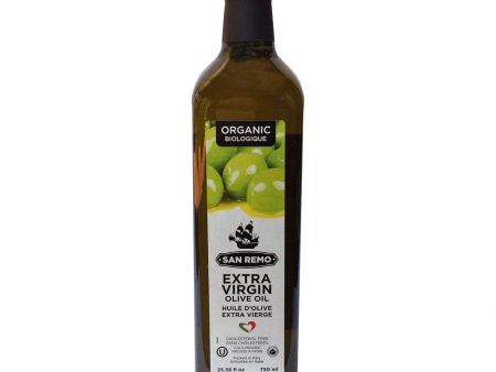 San Remo Organic Extra Virgin Olive Oil - 750ml Online