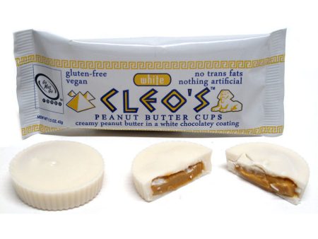 Go Max Go Cleo s White Chocolate Peanut Butter Cups For Cheap