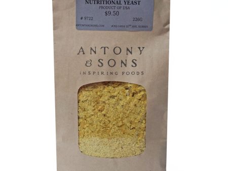 Antony & Sons Nutritional Yeast w B12 - 227g For Cheap