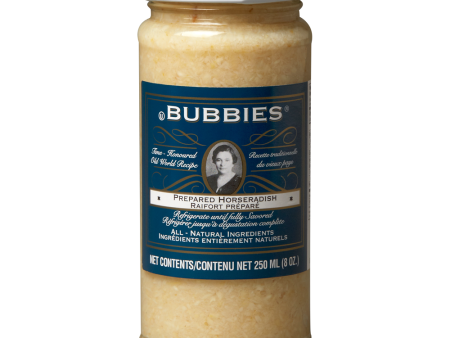 Bubbies Horseradish - 250ml Fashion