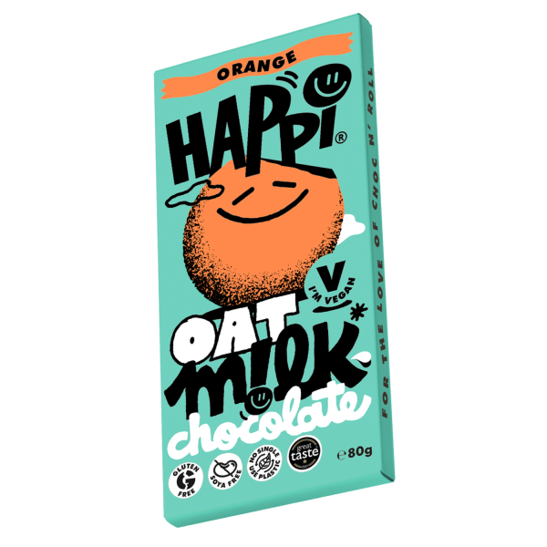 Happi Orange Oat Milk Chocolate - 80g Cheap