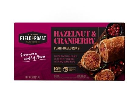 Field Roast Hazelnut Cranberry Roast En Croute - 907g 2lb Discount