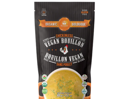 Ecoideas Organic Chickenless Vegan Bouillon - 100g Online