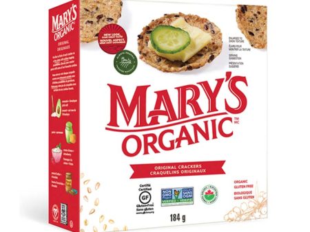 Mary s Organic Crackers Original Crackers - 184g Online Sale