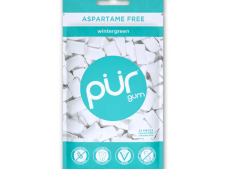 Pur Wintergreen Gum - 77g Discount