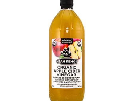 San Remo Organic Apple Cider Vinegar - 1L Discount