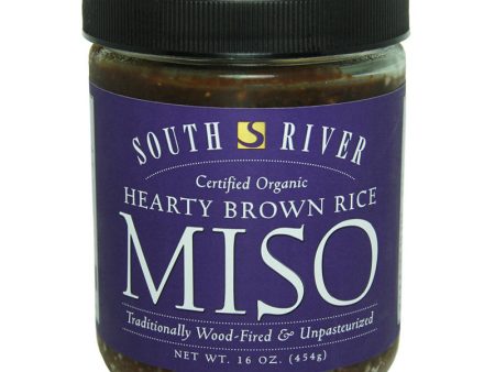 South River Three Year Hearty Brown Rice Miso - 454g Online now