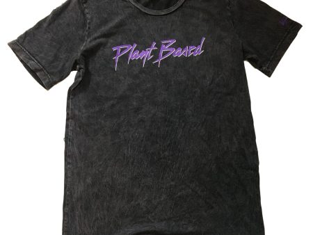 Vegan Power Co  Plant Based  Acid Wash Black Unisex T-Shirt For Cheap