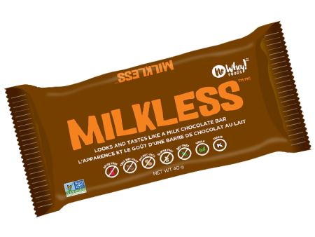 No Whey Foods Milkless Chocolate Bar - 40g Fashion