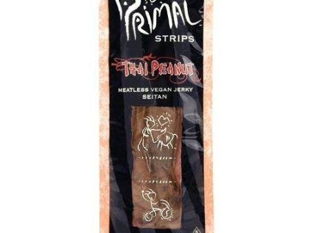 Primal Strips Thai Peanut Vegan Jerky - 28g Fashion