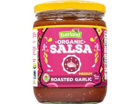 Everland Roasted Garlic Organic Salsa - 500ml For Discount