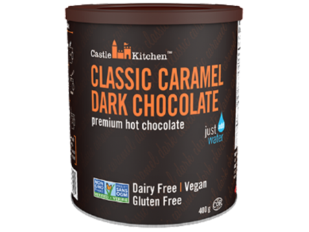 Castle Kitchen Classic Caramel Dark Hot Chocolate Mix - 400g For Cheap