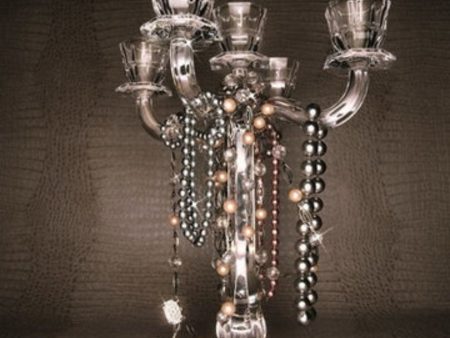 Ravello Crystal 5 Armed Candle Holder Supply