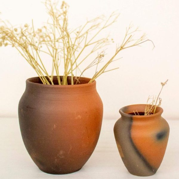 Premium Terracotta Bade Miya Chote Miya Pots Set Hot on Sale