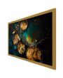 Beautiful Fluid Canvas Wall Art Painting With Frame Sale