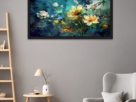 Floral Canvas Wall Art Painting For Home Decor Online Hot Sale