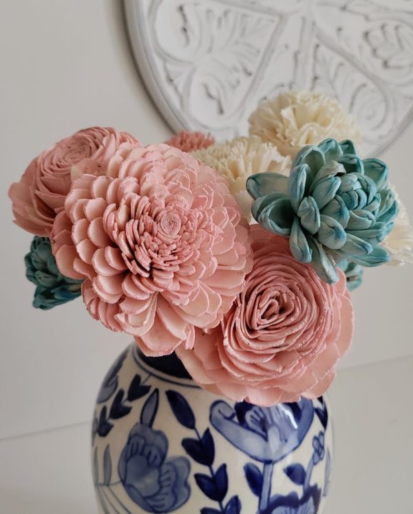 Cherie Sholapith DIY Flower Bunch | Vase Not Included | 11 Flower Heads Online now