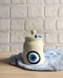 Evil Eye Ceramic Jars | Set Of 2 Online Hot Sale