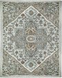 Traditional Hand Tufted Wool Carpet Elegant Design | 5 x 8 Feet on Sale