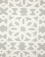 Geometric Hand Tufted Wool Carpet Trendy Design | Grey | 5 x 8 Feet Discount