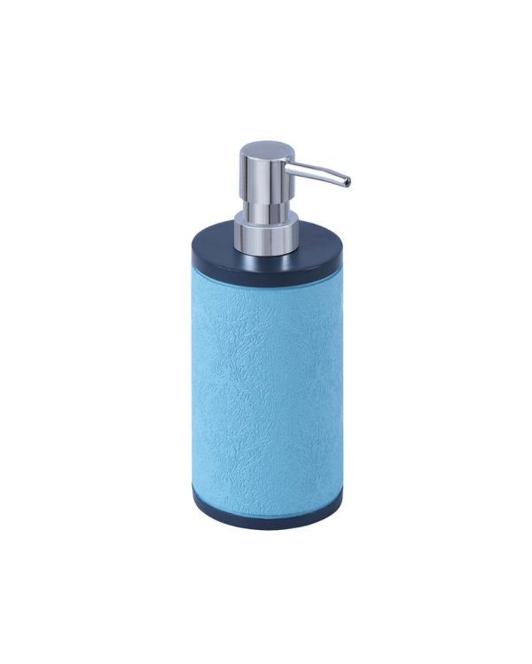 Teal Green Soap Dispenser, Toothbrush Holder, Soap Dish & Tumbler Bath Set | Set of 4 Pcs on Sale