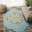 Traditional Hand Tufted Wool Carpet Rich Heritage | 5 x 8 Feet For Discount