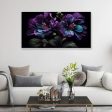 Floral Elegance Canvas Painting With Floating Frame Hot on Sale