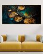 Beautiful Fluid Canvas Wall Art Painting With Frame Sale