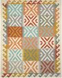 Greek Key Hand Tufted Wool Carpet Classic Patterns | 5 x 8 Feet Supply