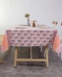 Sarovar Cotton Table Cover | 55 x 86 inches Hot on Sale