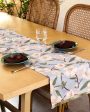 Pink Badamwari Design Cotton Satin Table Runner  | 60 x 13 Inches Cheap