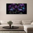 Floral Elegance Canvas Painting With Floating Frame Hot on Sale