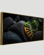 Tropical Leaves Floating Frame Canvas Painting Online Sale