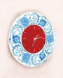 Artistic Roses Floral Monochrome MDF Wall Clock | 11.5 inches on Sale