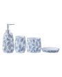 Rugged Soap Dispenser, Toothbrush Holder, Soap Dish & Tumbler Bath Set | Set of 4 Pcs Online Sale