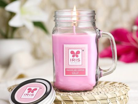 Fragrances Mason Jar Candle |  310Gm |  Burn Time 40Hrs For Cheap