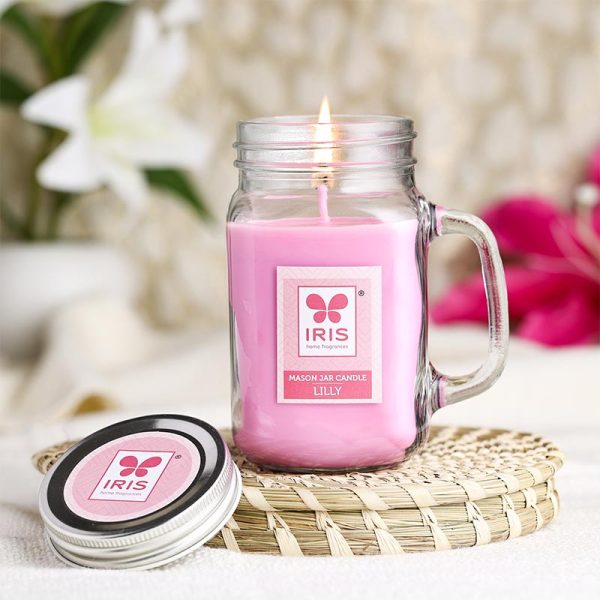 Fragrances Mason Jar Candle |  310Gm |  Burn Time 40Hrs For Cheap