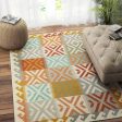 Greek Key Hand Tufted Wool Carpet Classic Patterns | 5 x 8 Feet Supply