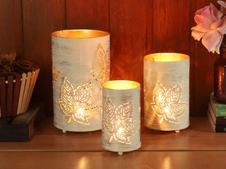 Maple Votive Tealight Holders | Set of 3 For Cheap